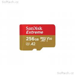 SanDisk Extreme - Paměťová karta flash - 256 GB - 