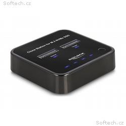 Delock - Dokovací stanice SSD - oddílů: 2 - M.2 - 