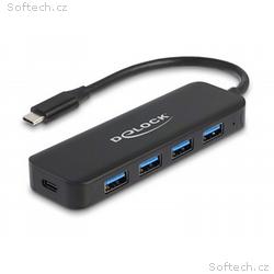 Delock - Rozbočovač - 4 x USB 3.2 Gen 1 + 1 x USB-