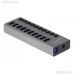 Delock - Rozbočovač - 10 x SuperSpeed USB 3.0 - de