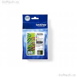 Brother LC422XL - 4-balení - černá, žlutá, azurová