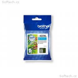 Brother LC422XLC - Vysoká výtěžnost - azurová - or