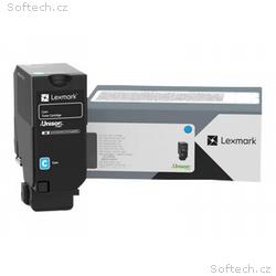 Lexmark - Azurová - originální - kazeta s barvivem