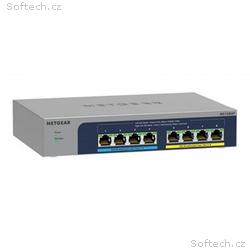 NETGEAR MS108UP - Přepínač - neřízený - 4 x 100, 1