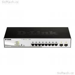 D-Link Web Smart DGS-1210-08P - Přepínač - řízený 
