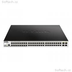D-Link DGS 1210-52MP, ME - Přepínač - řízený - 48 