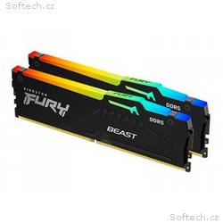 Kingston FURY Beast RGB - DDR5 - sada - 64 GB: 2 x