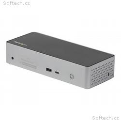 StarTech.com USB-C Dock, 4K 60Hz Quad Monitor Disp