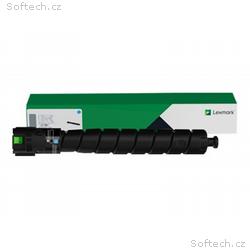 Lexmark - Azurová - originální - kazeta s barvivem