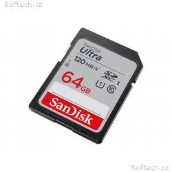 SanDisk Ultra - Paměťová karta flash - 64 GB - Cla