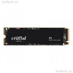 Crucial P3 - SSD - 500 GB - interní - M.2 2280 - P
