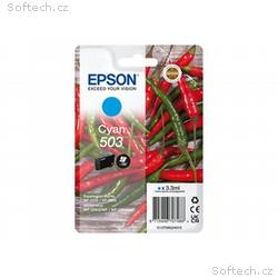 Epson 503 Singlepack - 3.3 ml - azurová - originál