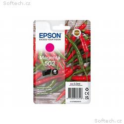 Epson 503 - 3.3 ml - purpurová - originální - blis