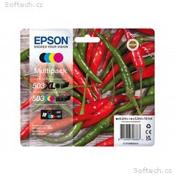 Epson 503XL Multipack - 4-balení - XL - černá, žlu