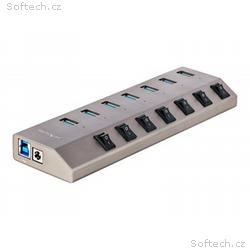 StarTech.com 7-Port Self-Powered USB-C Hub with In