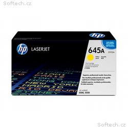 HP 645A - Žlutá - originální - LaserJet - kazeta s