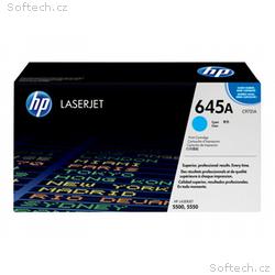 HP 645A - Azurová - originální - LaserJet - kazeta