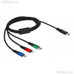 Delock 3 in 1 - Kabel pouze pro nabíjení - USB-C s