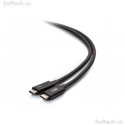 C2G 2.5ft Thunderbolt 4 USB C Cable - USB C to USB