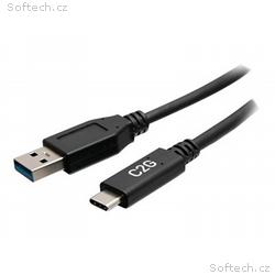 C2G 6in USB-C to USB-A SuperSpeed USB 5Gbps Cable 