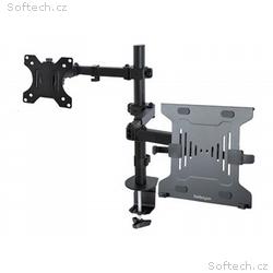 Startech Monitor Arm with VESA Laptop Tray, For a 