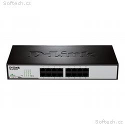D-Link DES 1016D - Přepínač - 16 x 10, 100 - deskt