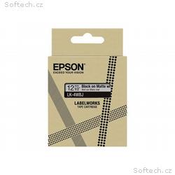 Epson Matte White, Black 12mm LK-4WBJ, C53S672062