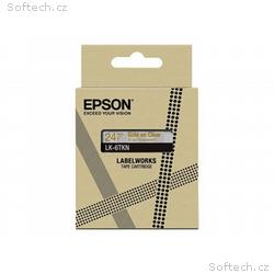 Epson LabelWorks LK-6TKN - Metalický - zlatá na pr