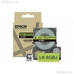 Epson Matte Green, Black 18mm LK-5GBJ, C53S672078