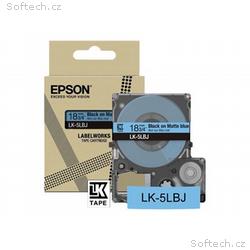 Epson Matte Blue, Black 18mm LK-5LBJ, C53S672081