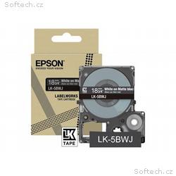 Epson LabelWorks LK-5BWJ - Bílá na matné černé - R