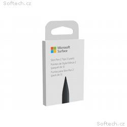 Microsoft - Stylus tip - matná čerň (balení 3)
