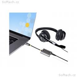 StarTech.com USB-C Headphone Splitter, USB Type C 