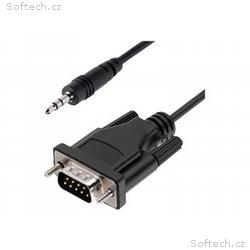StarTech.com 3ft (1m) DB9 to 3.5mm Serial Cable fo