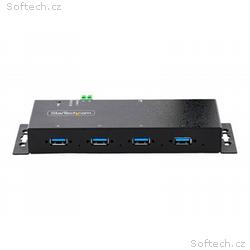 StarTech.com 4-Port Industrial USB 3.0 5Gbps Hub, 