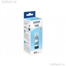 Epson 108 - 70 ml - světle azurová - originální - 
