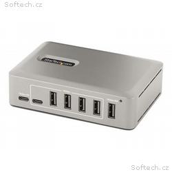 StarTech.com 10-Port USB-C Hub, 8x USB-A + 2x USB-