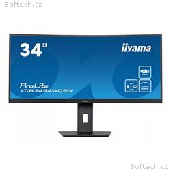 iiyama ProLite XCB3494WQSN-B5 - LED monitor - zakř
