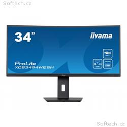 iiyama ProLite, XCB3494WQSN-B5, 34", VA, 3440x1440