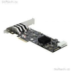 Delock - USB adaptér - PCIe 2.0 x4 nízký profil - 