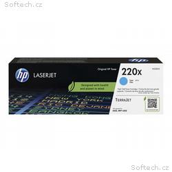 HP 220X - Vysoká výtěžnost - azurová - originální 
