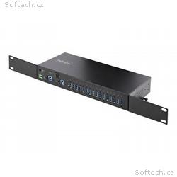 StarTech.com 16-Port Industrial USB 3.0 Hub 5Gbps,