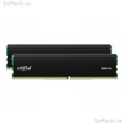 Crucial - DDR4 - sada - 64 GB: 2 x 32 GB - DIMM 28