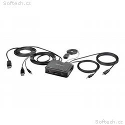 StarTech.com 2-Port Hybrid USB-C DisplayPort Cable