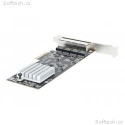 StarTech.com 4-Port 2.5Gbps NBASE-T PCIe Network C