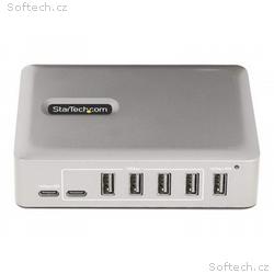 StarTech.com 7-Port USB-C Hub, 5x USB-A + 2x USB-C