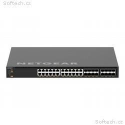 NETGEAR AV Line M4350-24X8F8V - Přepínač - L3 - ří