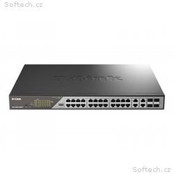 D-Link DSS 200G-28MPP - Přepínač - řízený - 24 x 1