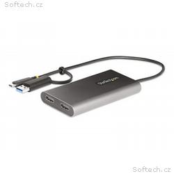 StarTech.com USB-C to Dual-HDMI Adapter, USB-C or 