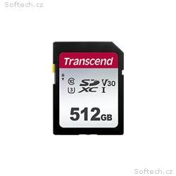 Transcend 300S - Paměťová karta flash - 128 GB - V